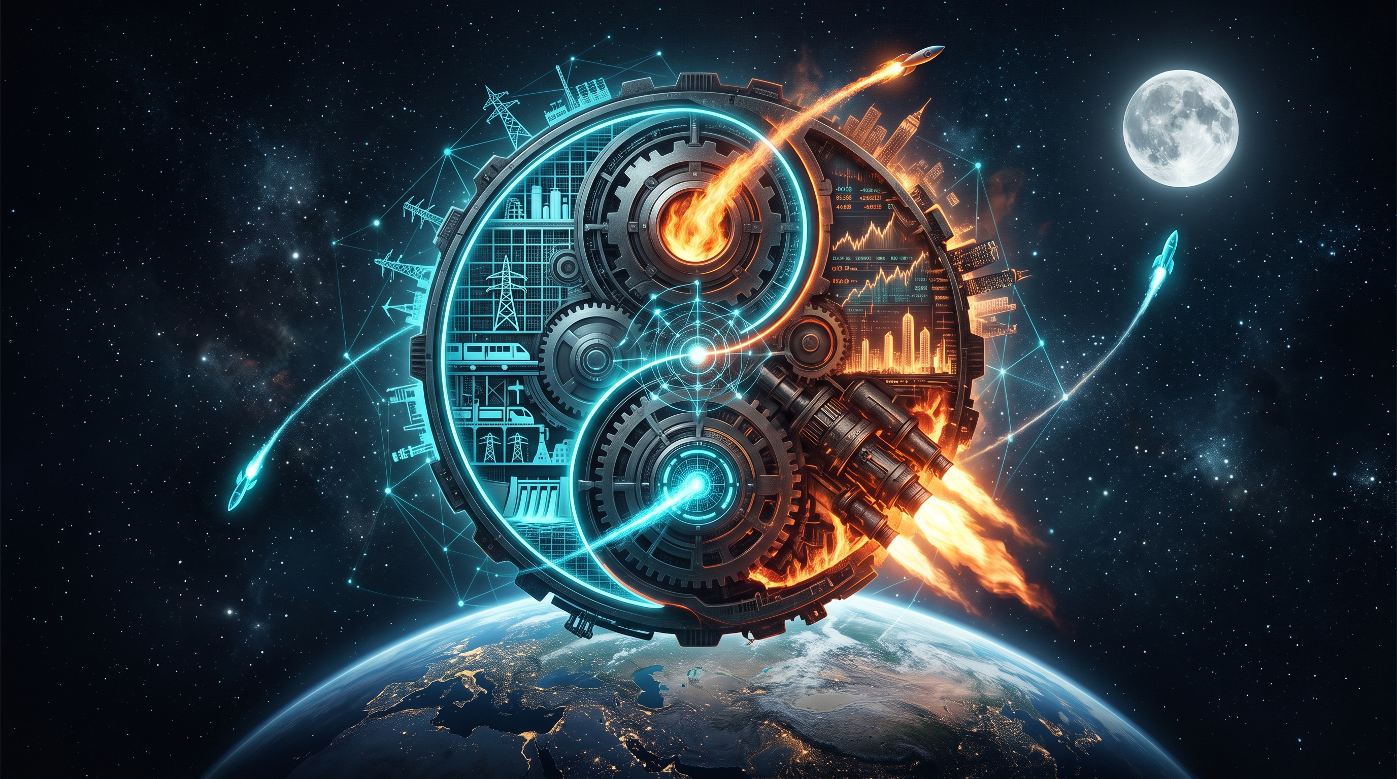 The Global Economic Engine: Rebalancing Capitalism and Socialism in the New Space Race